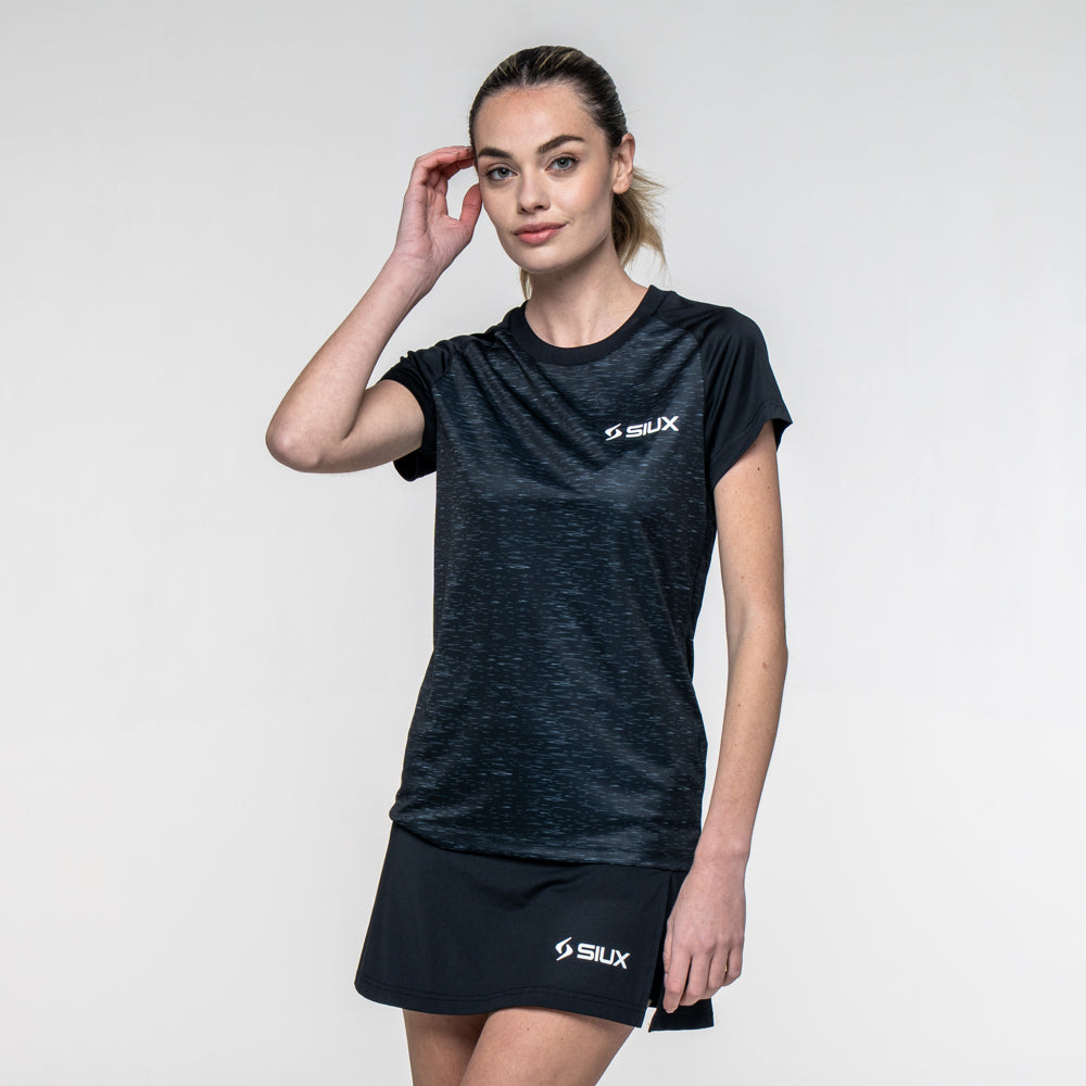 CAMISETA SIUX CLUB 26 MUJER NEGRO