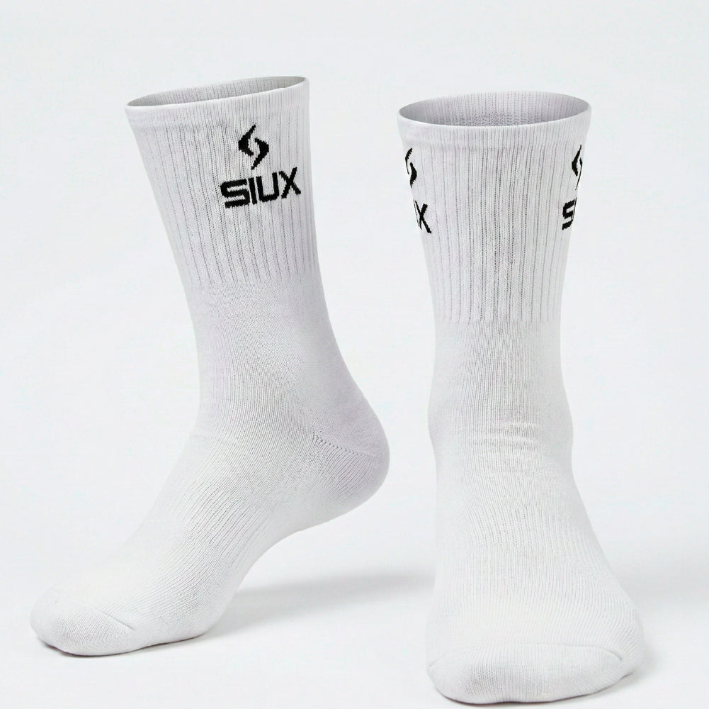 PACK 3 CALCETINES SIUX BASIC 26 CAÑA ALTA BLANCO