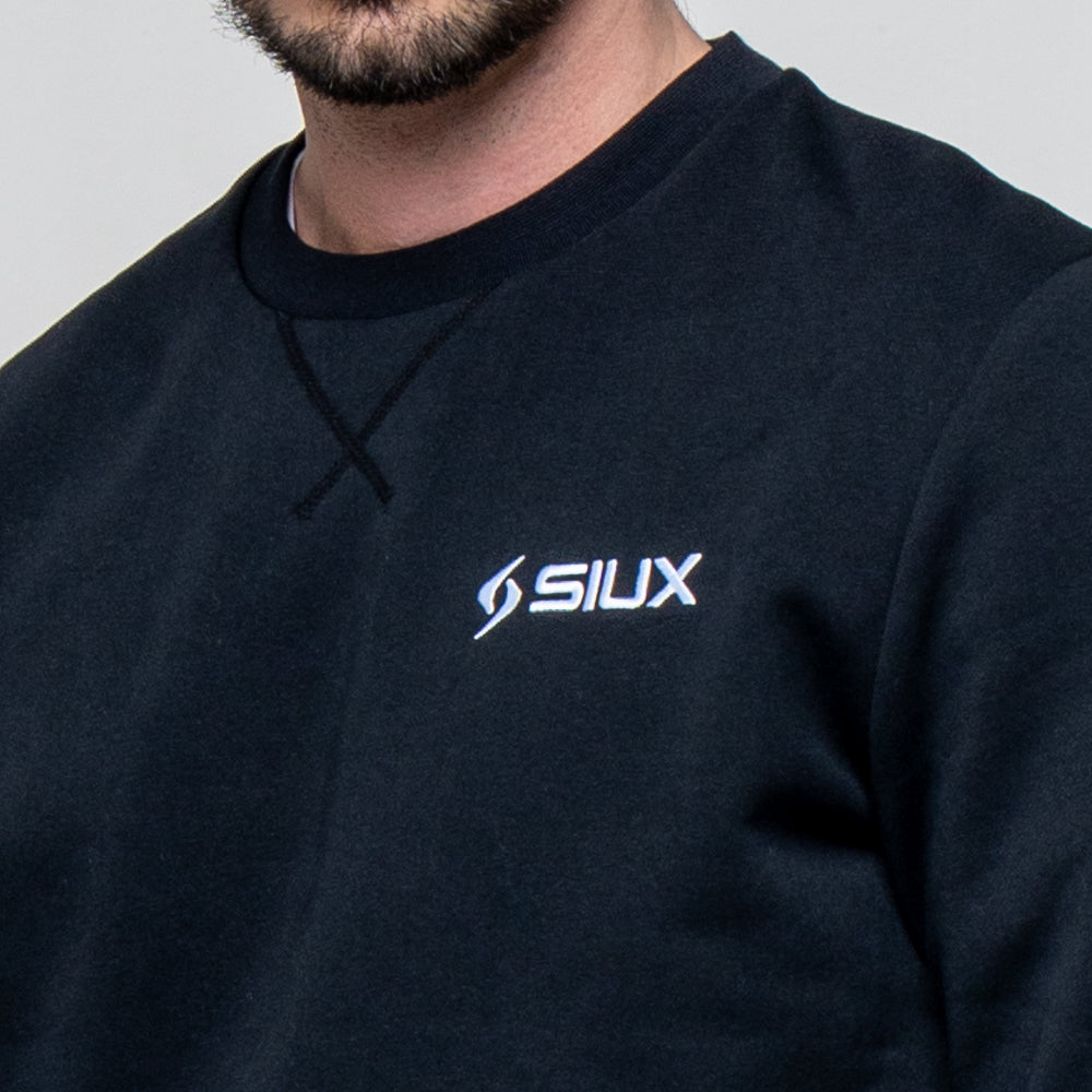 SUDADERA SIUX BASIC 26 NEGRO