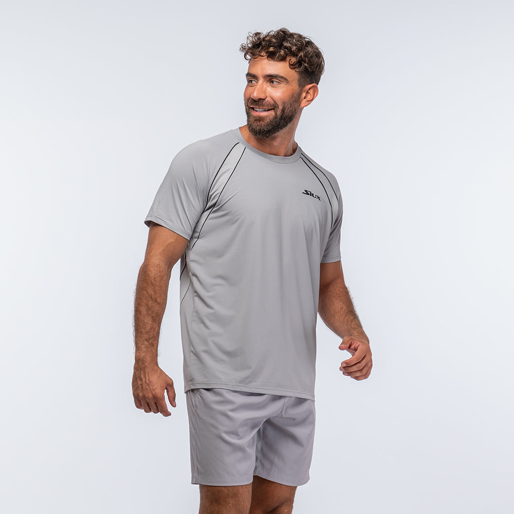 T-SHIRT SIUX HERREN MATCH 24 GRAU (XL)