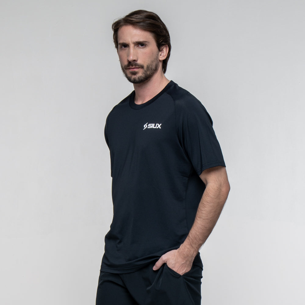 CAMISETA SIUX MATCH 26 HOMBRE NEGRA