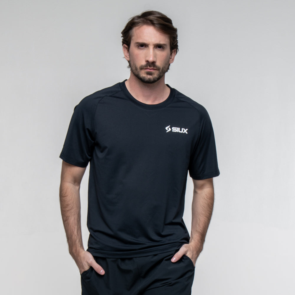 CAMISETA SIUX MATCH 26 HOMBRE NEGRA