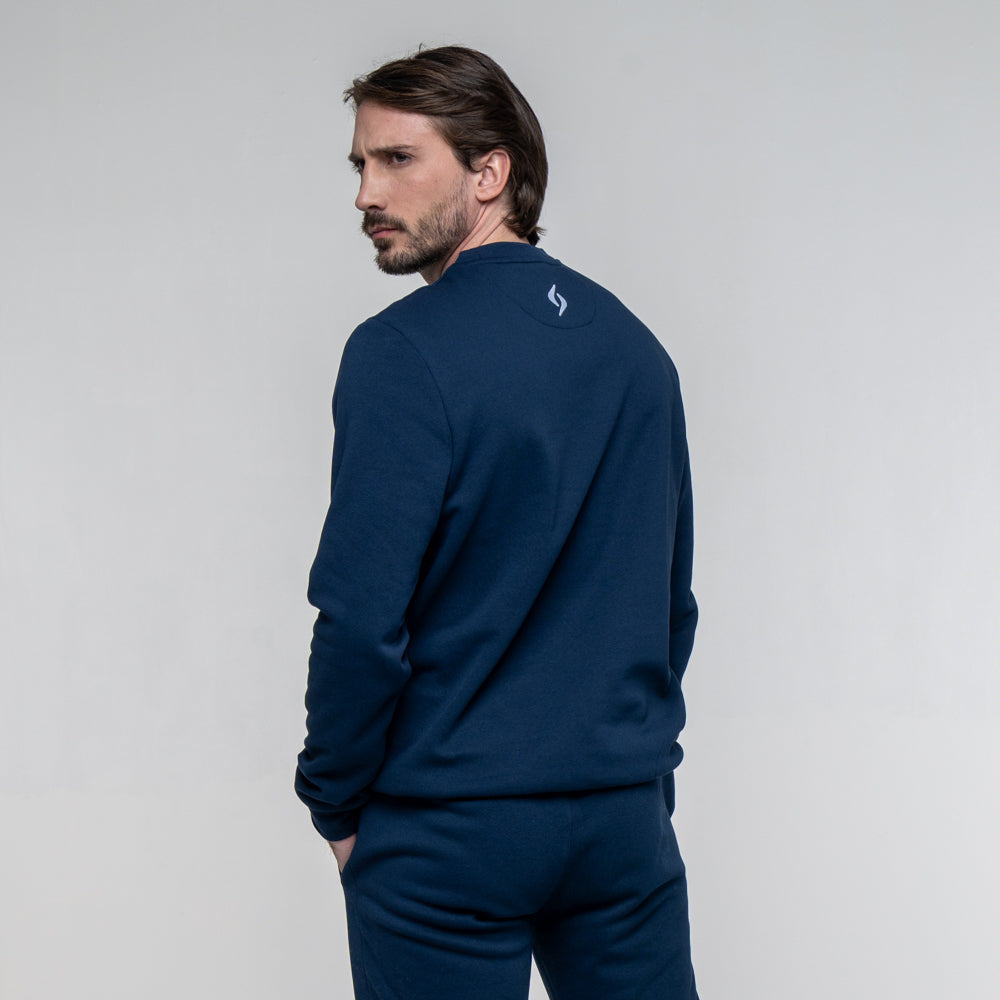 SUDADERA SIUX BASIC 26 MARINO