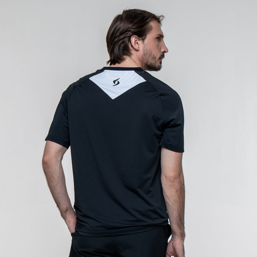 CAMISETA SIUX MATCH 26 HOMBRE NEGRA