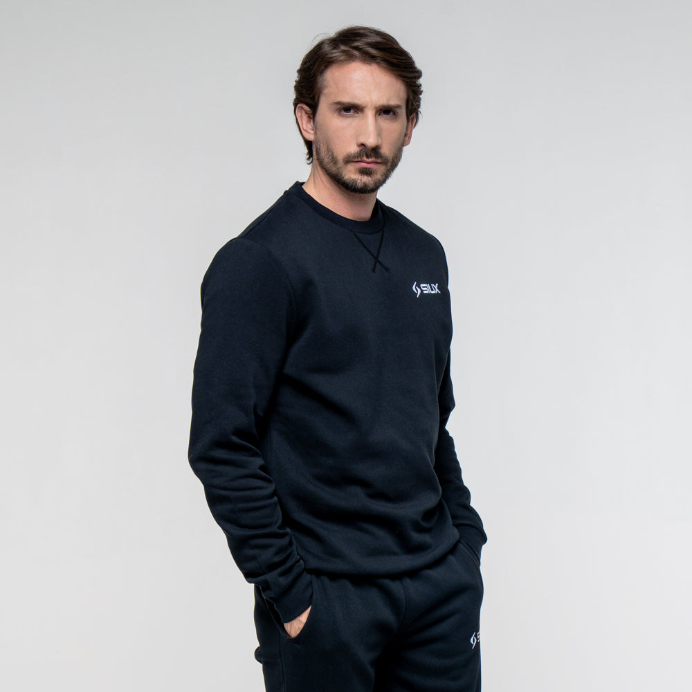 SUDADERA SIUX BASIC 26 NEGRO