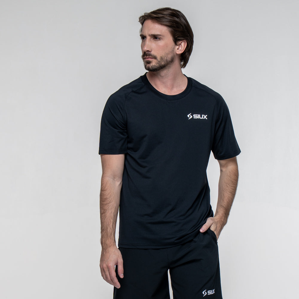 CAMISETA SIUX MATCH 26 HOMBRE NEGRA