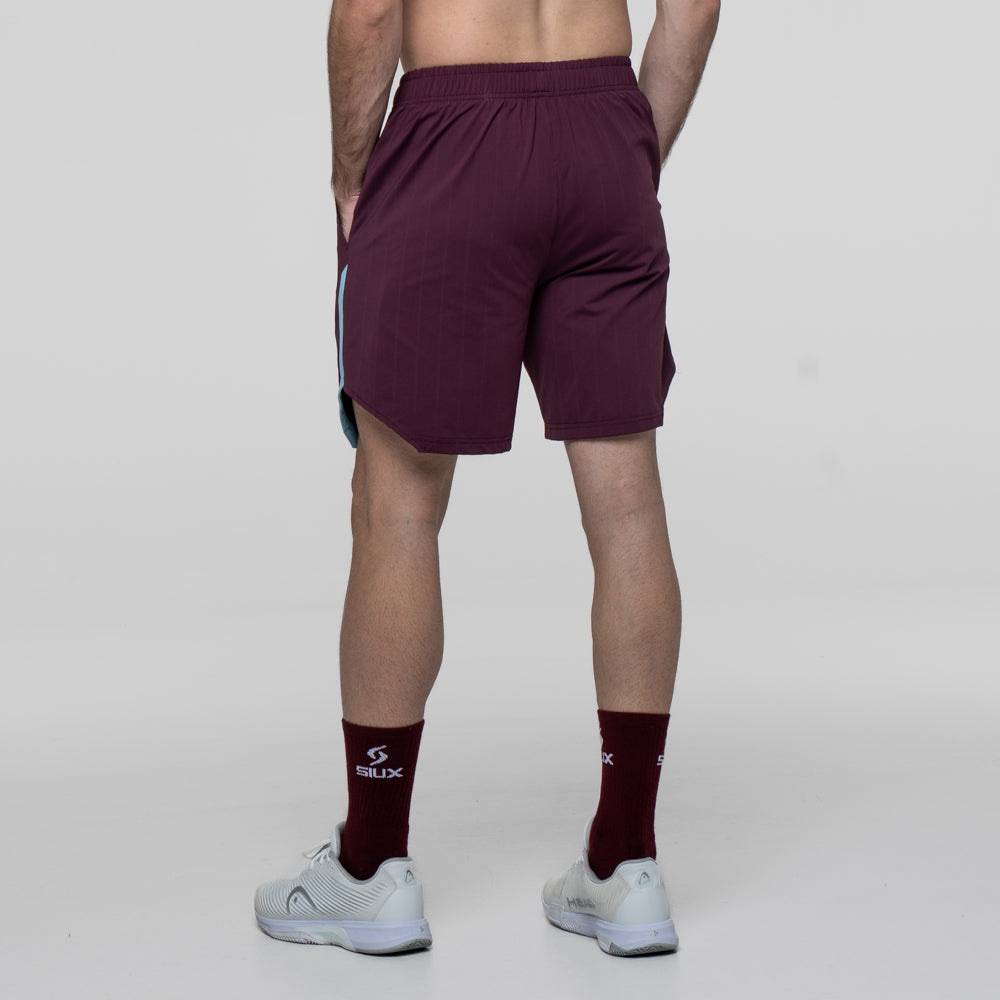 PANTALON CORTO SIUX APEX 26 HOMBRE BURDEOS