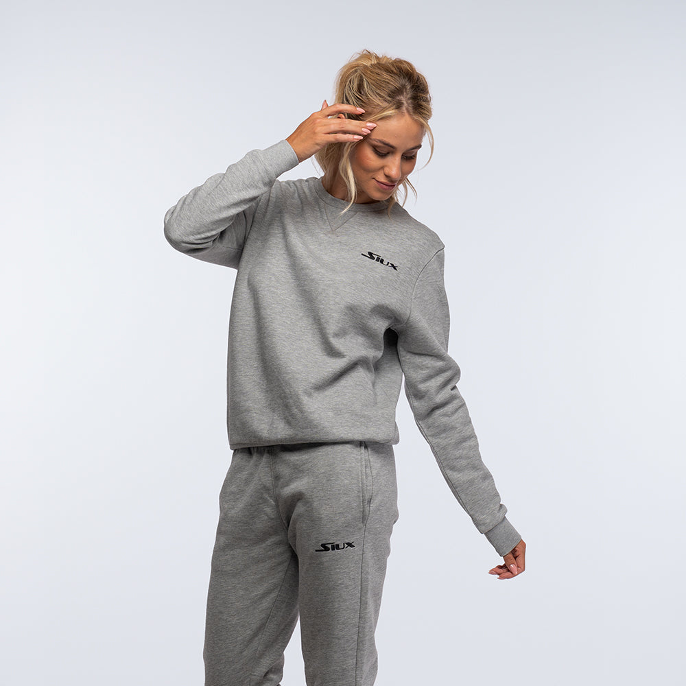 SUDADERA SIUX BASIC GRIS (XL)