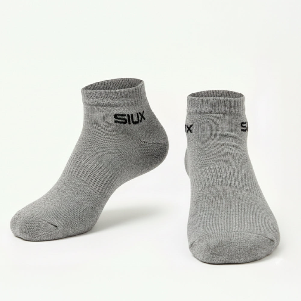 PACK 3 CALCETINES SIUX BASIC 26 CAÑA CORTA GRIS