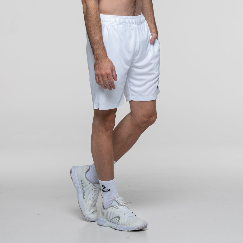 PANTALON CORTO SIUX CLUB 26 HOMBRE BLANCO