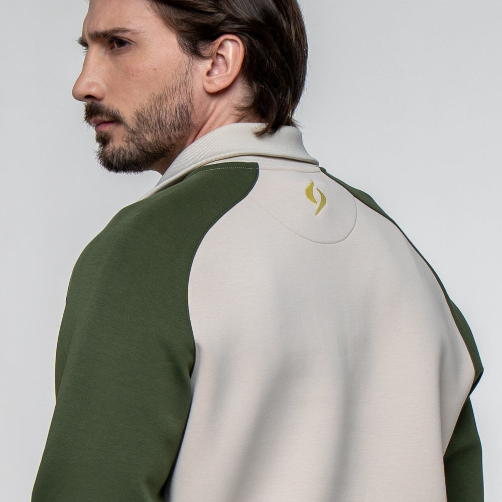 SUDADERA SIUX GAREH 26 VERDE