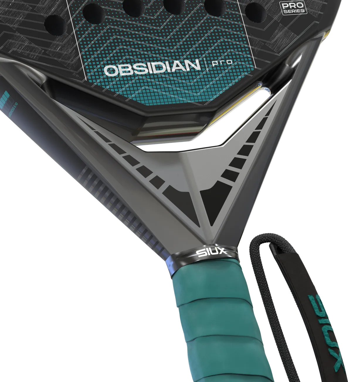 Detalle del corazón de la Obsidian Pro Black